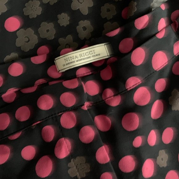 Women's Nina Ricci Multicolor Trousers - Picture 3 of 4